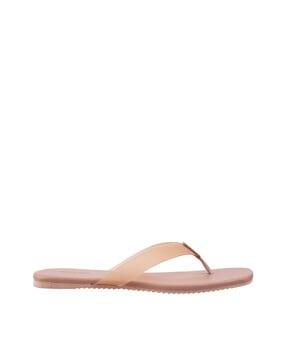 embellished thong-strap flat sandals