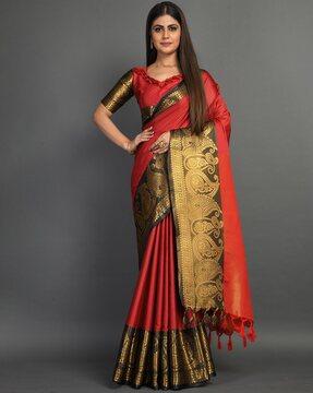 embellished traditional saree