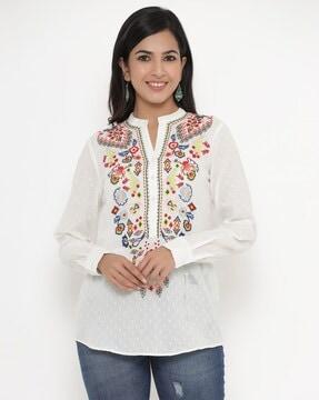 embellished tunic