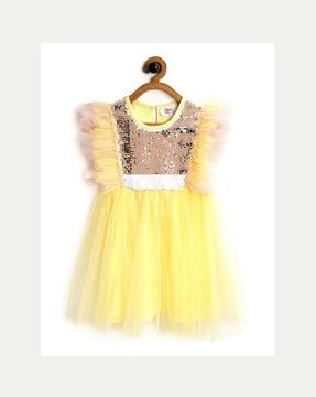 embellished tutu dress