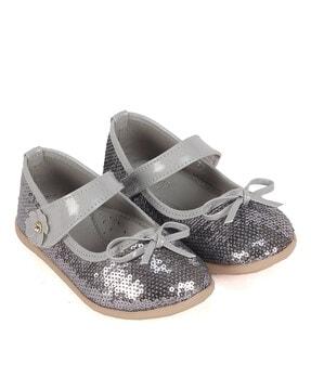 embellished velcro fastening casual shoes