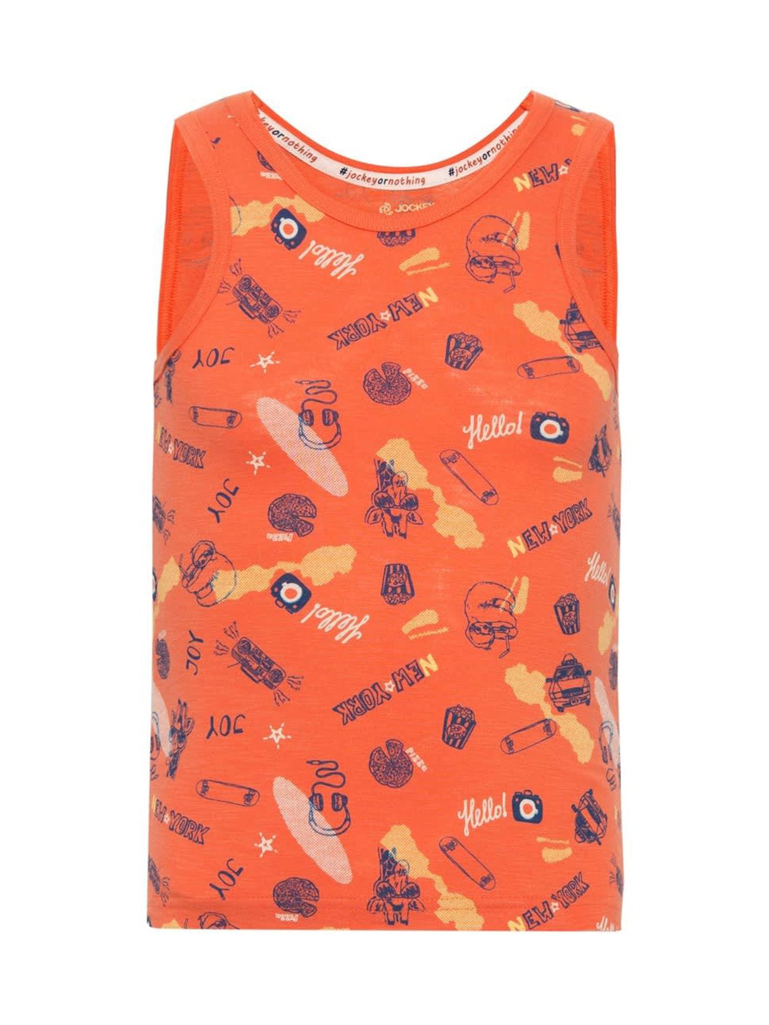 ember glow printed tank top - style number - (cb01)