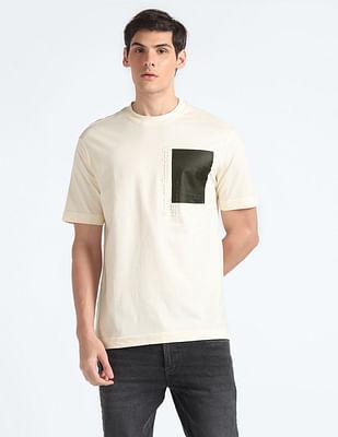 embossed oversized t-shirt