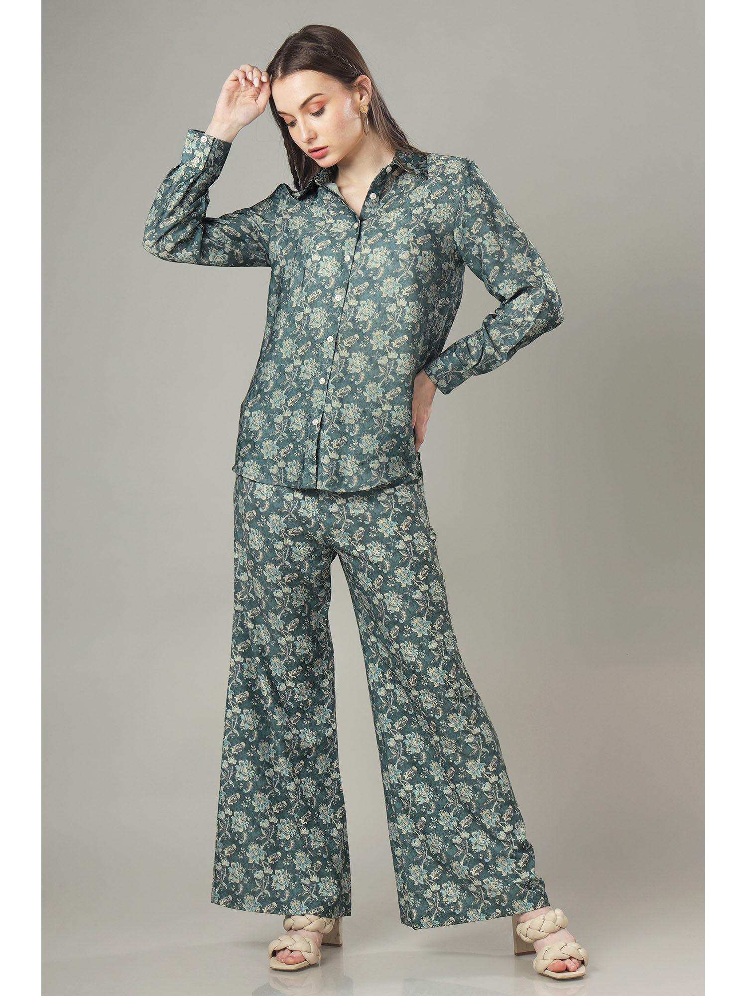 embrace style and comfort in our floral co-ord (set of 2)