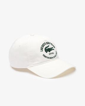 embroidered cotton twill baseball cap