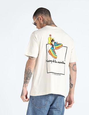embroidered graphic oversized t-shirt