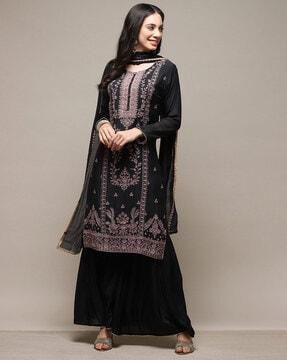 embroidered 3-piece dress material