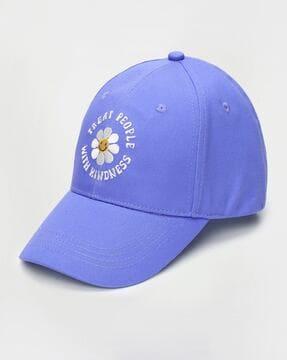 embroidered baseball cap