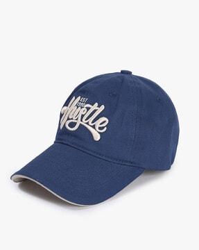 embroidered cotton baseball cap