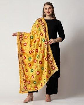 embroidered dupatta