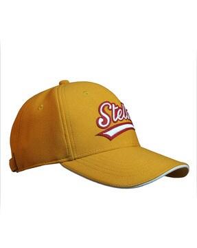 embroidered logo baseball cap