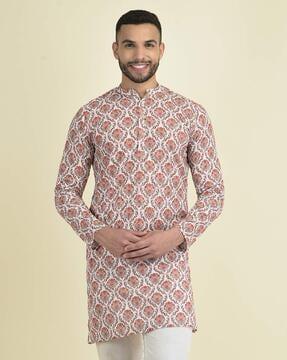 embroidered long kurta