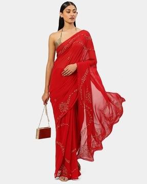 embroidered perfect saree
