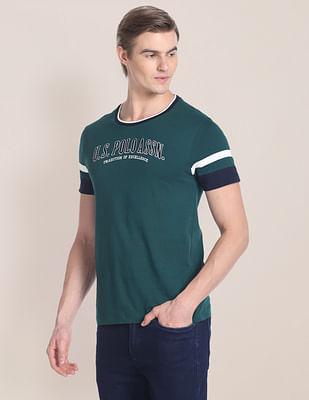 embroidered slim fit t-shirt