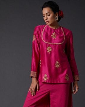 embroidered tunic