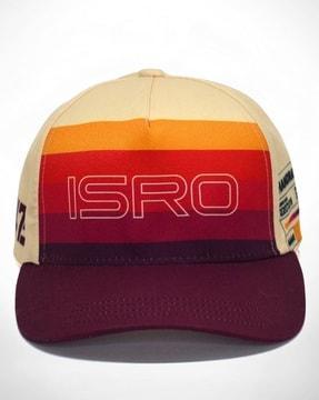 embroidered visor cap