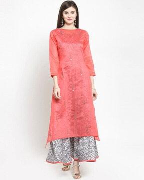 embroidery gown dress