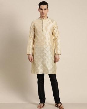 embroidery long kurta with full sleeves