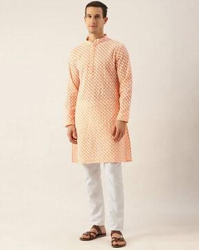 embroidery long kurta