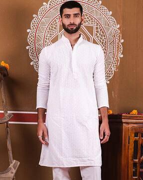 embroidery long kurta