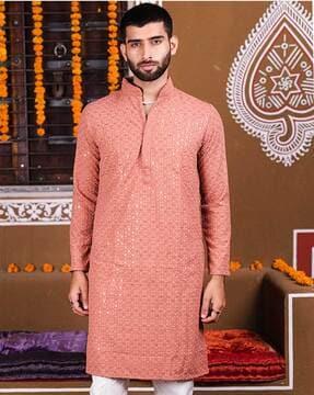 embroidery long kurta