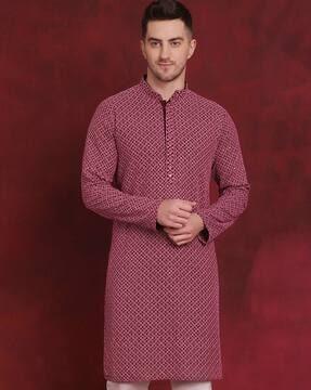 embroidery long kurta