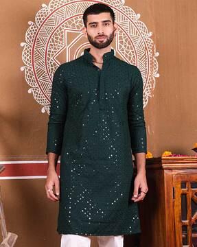 embroidery long kurta