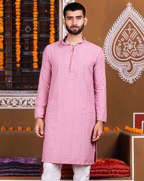 embroidery long kurta