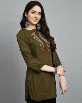 embroidery tunic