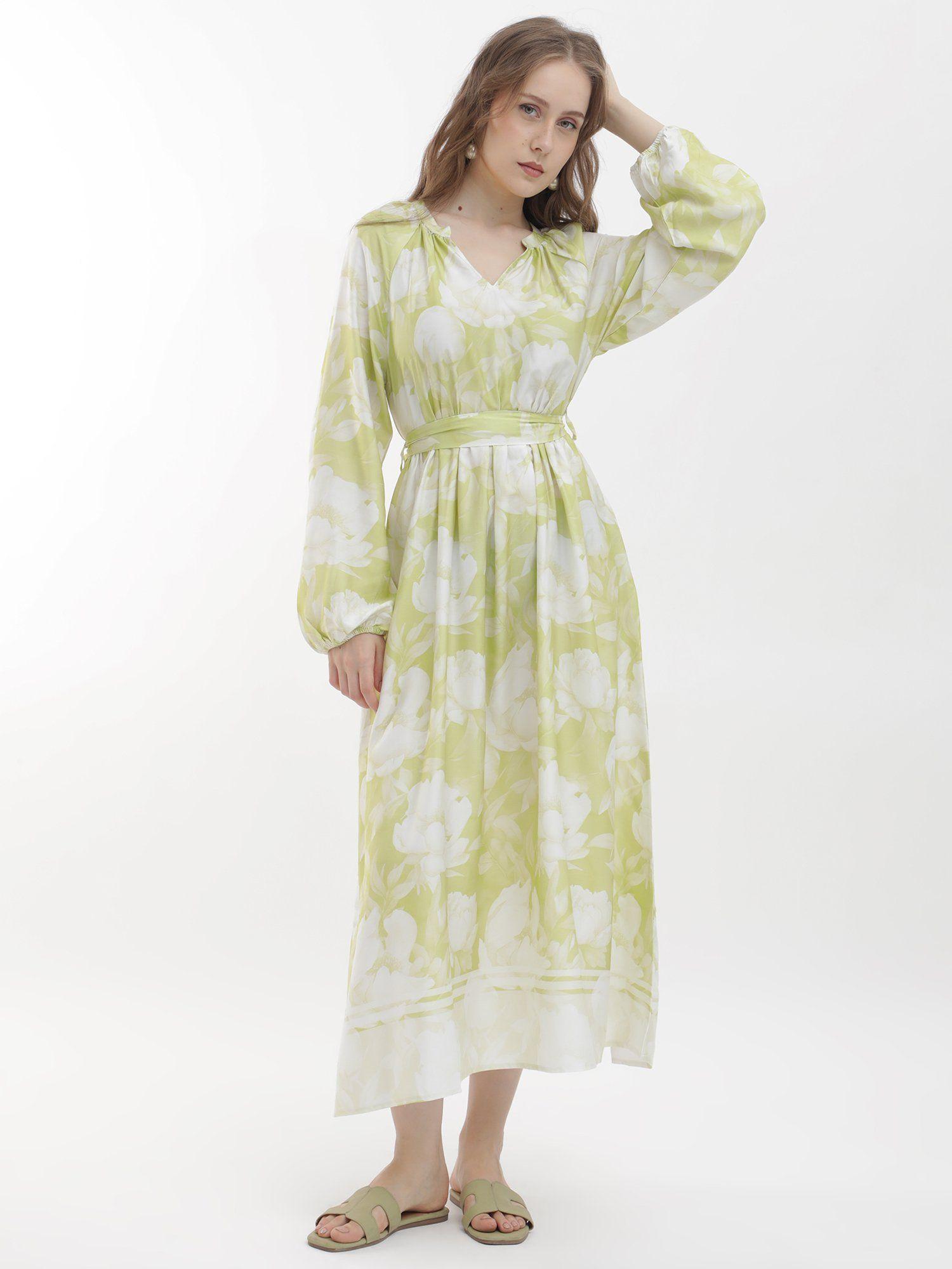 emil green dress (set of 2)