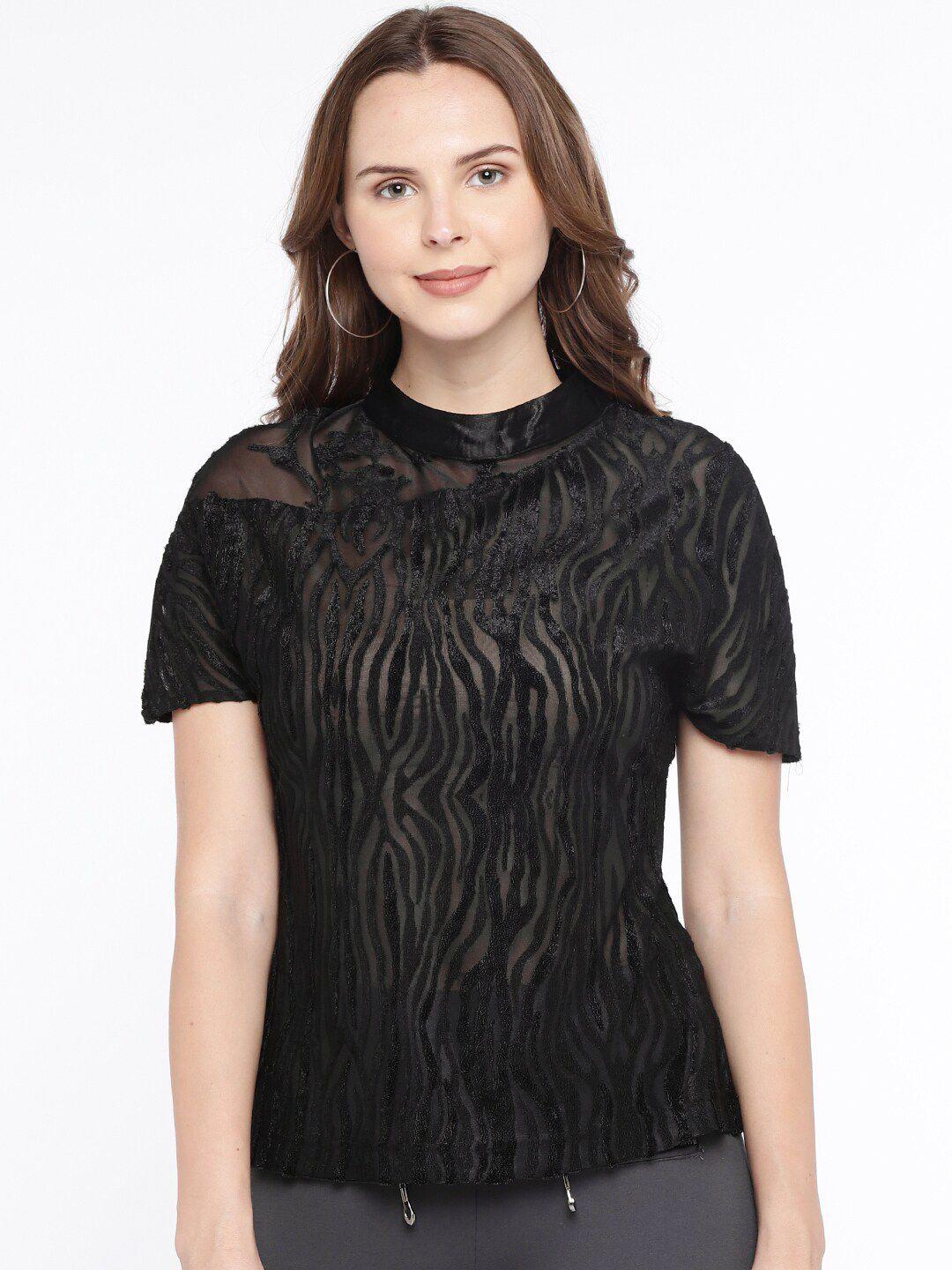 emmyrobe black regular top