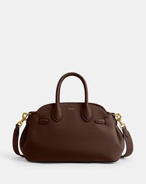 empire 26 medium leather carryall bag