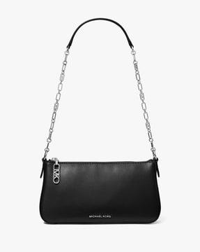 empire medium leather chain-link pochette