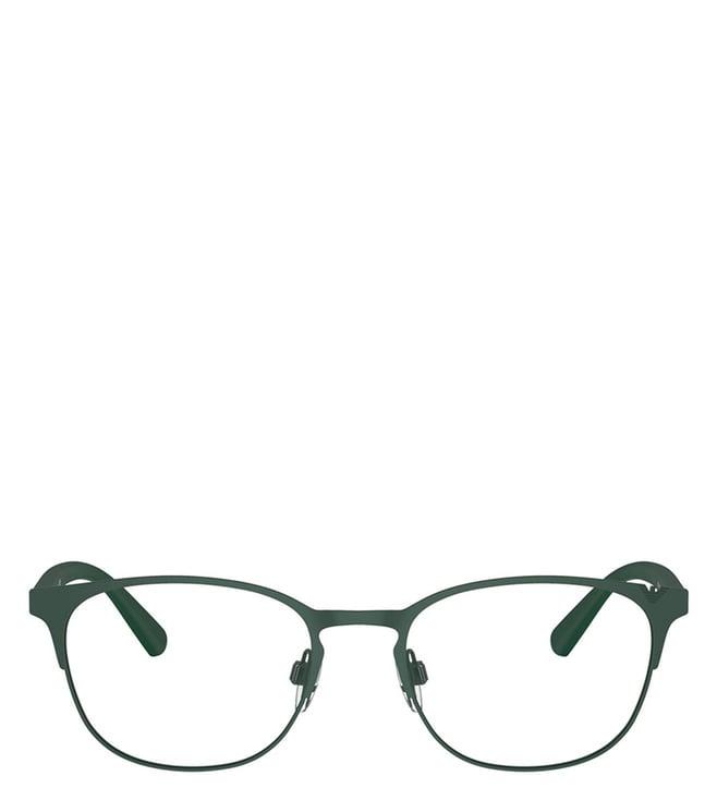 emporio armani 0ea1059337851 green irregular eye frames for men