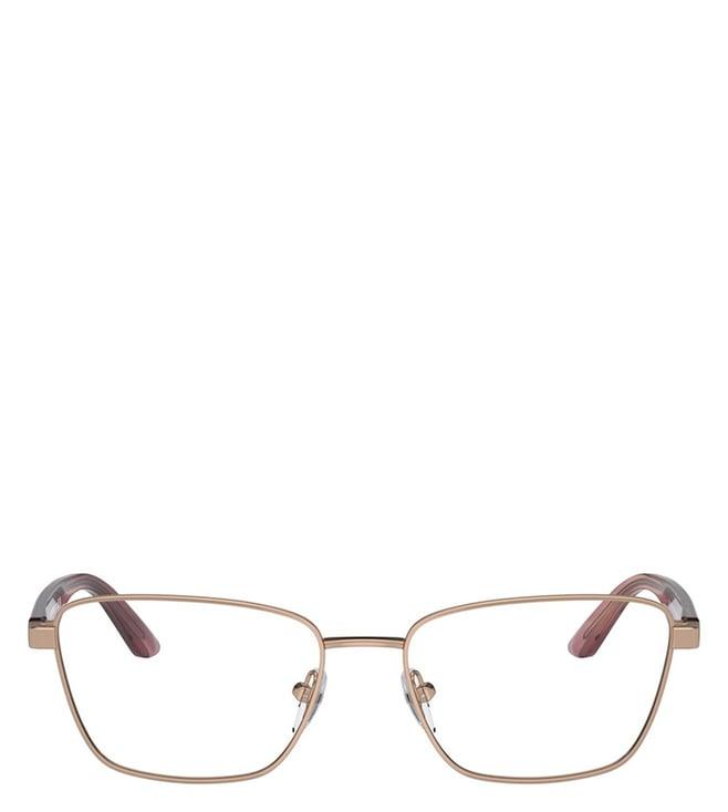 emporio armani 0ea1156301152 gold irregular eye frames for women