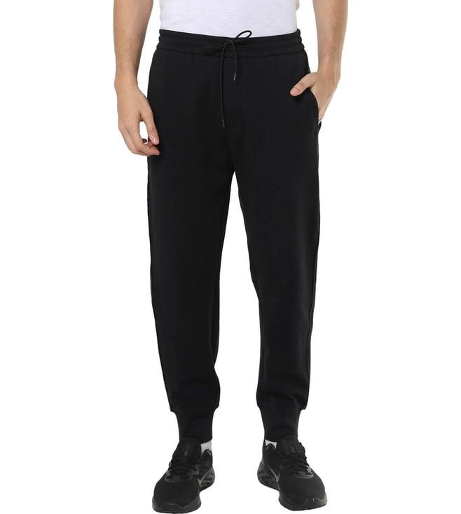 emporio armani blue full length lounge pants