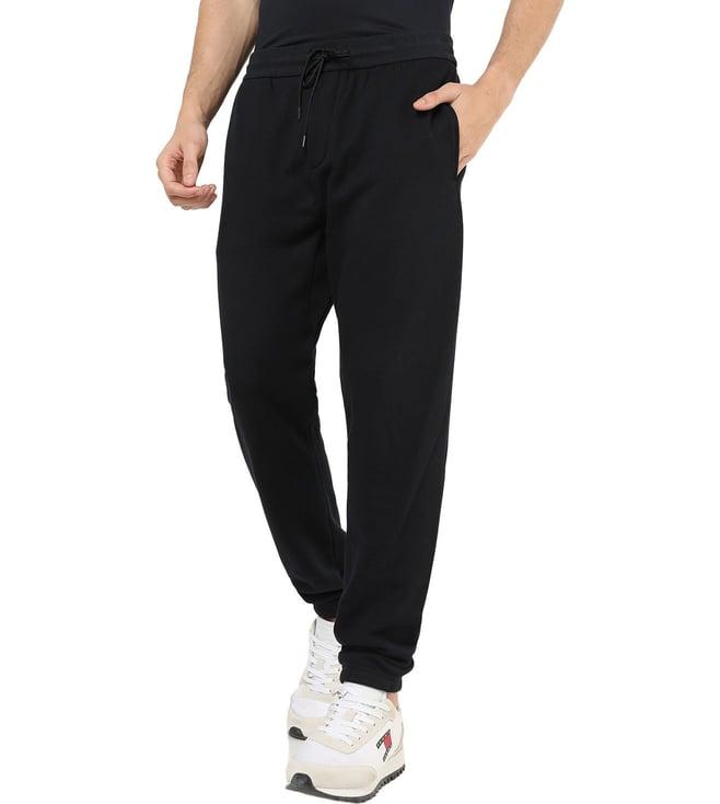 emporio armani blue full length lounge pants