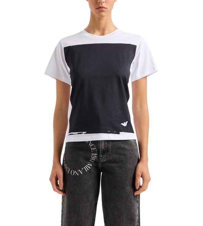 emporio armani blue half sleeves t-shirt