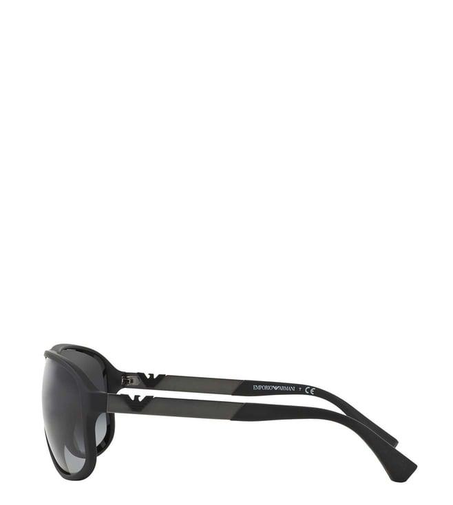 emporio armani grey gradient aviator sunglasses for men