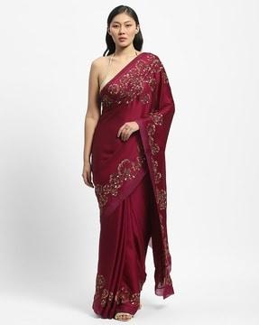 empress embroidered saree