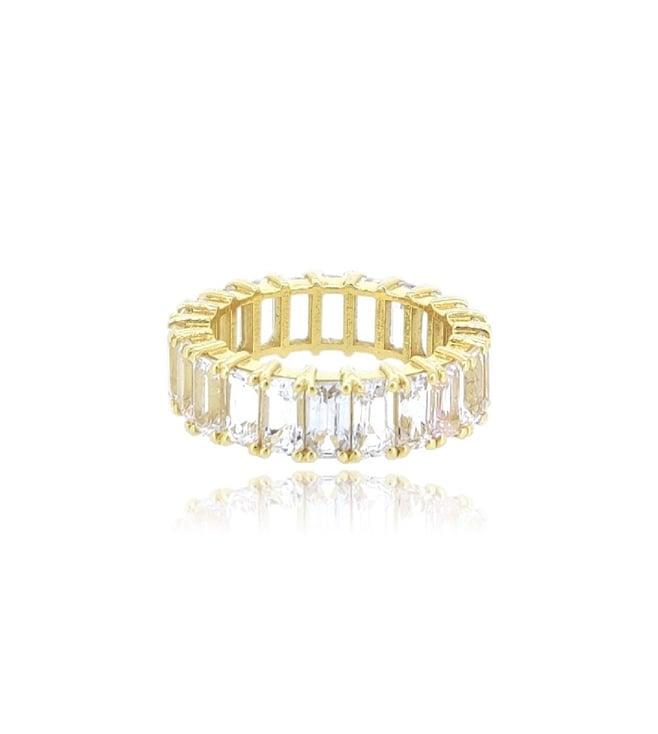 empriyal white sapphire infinity dainty ring