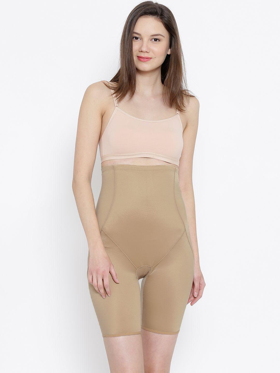 enamor beige shorts shapewear ts04-buff