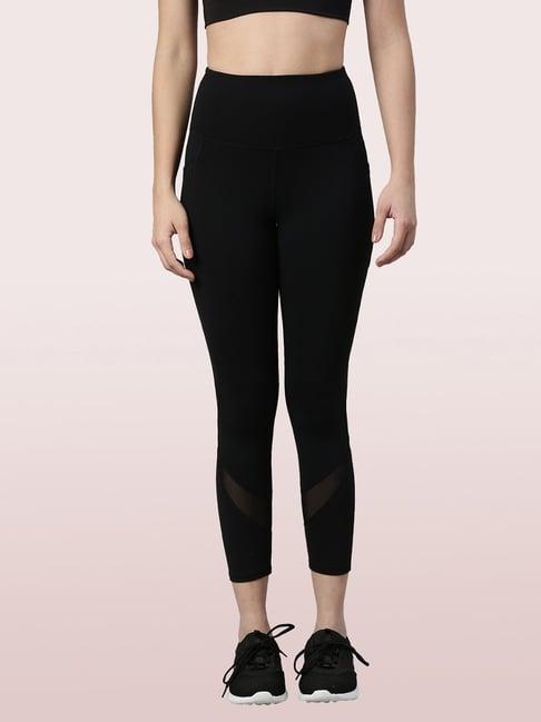 enamor black super skinny fit tights