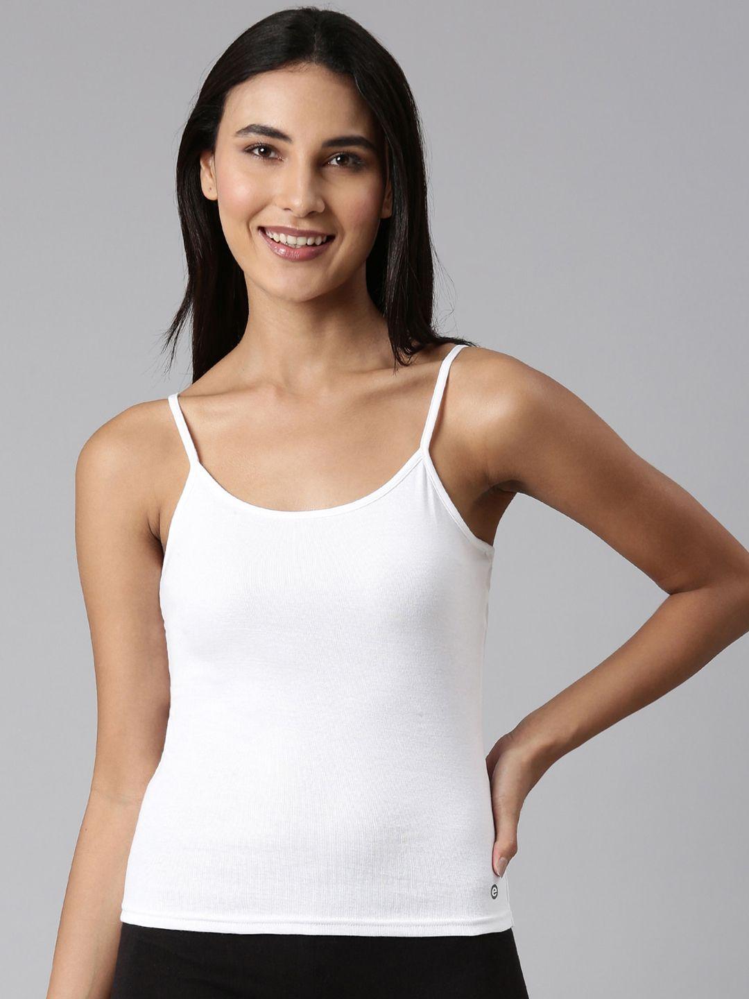 enamor pure cotton non-padded slim-fit camisole