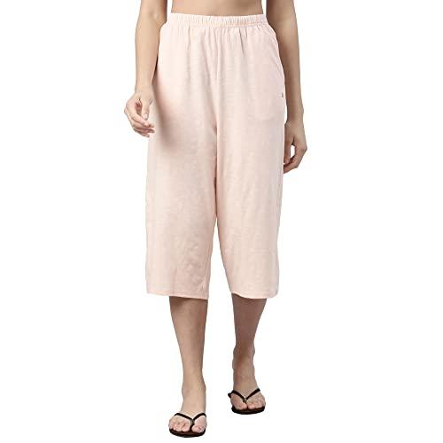 enamor women's relaxed casual pants (e402_soft pink