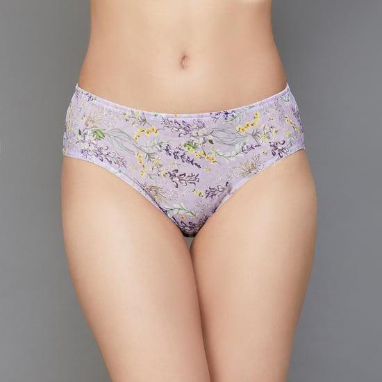 enamor women floral print hipster panties