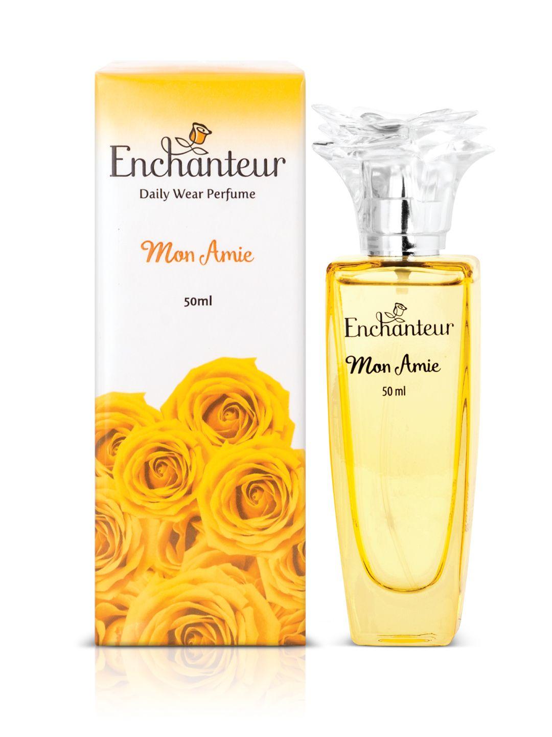 enchanteur women mon amie daily wear perfume - 50 ml