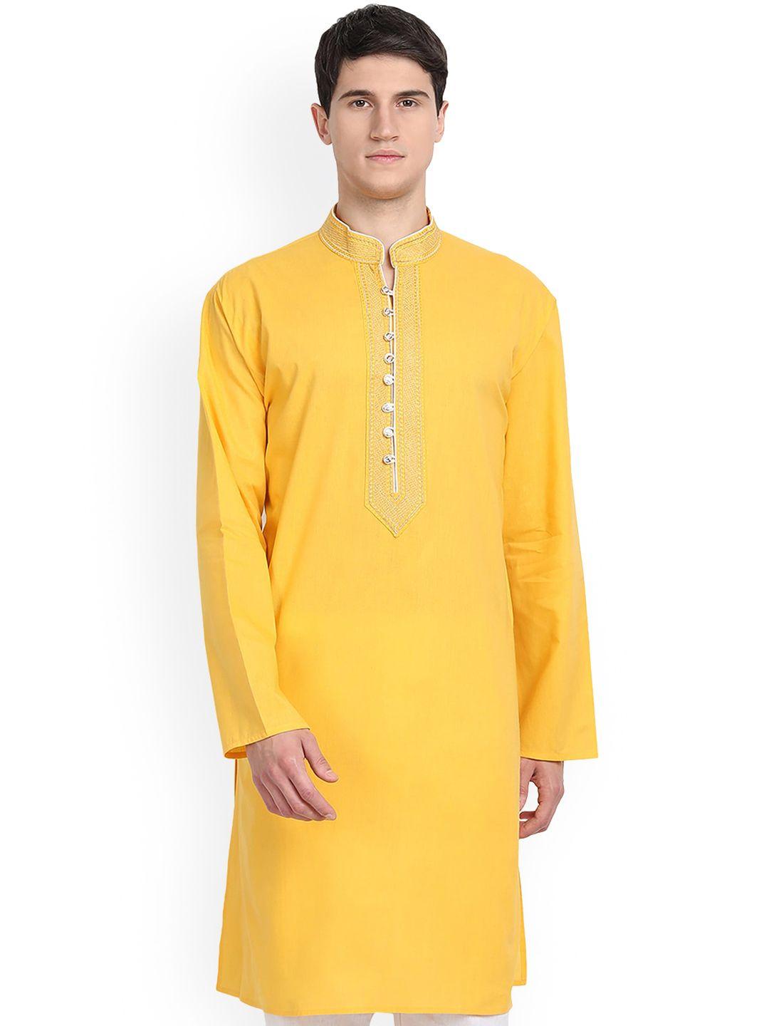 enciger mandarin collar straight kurta