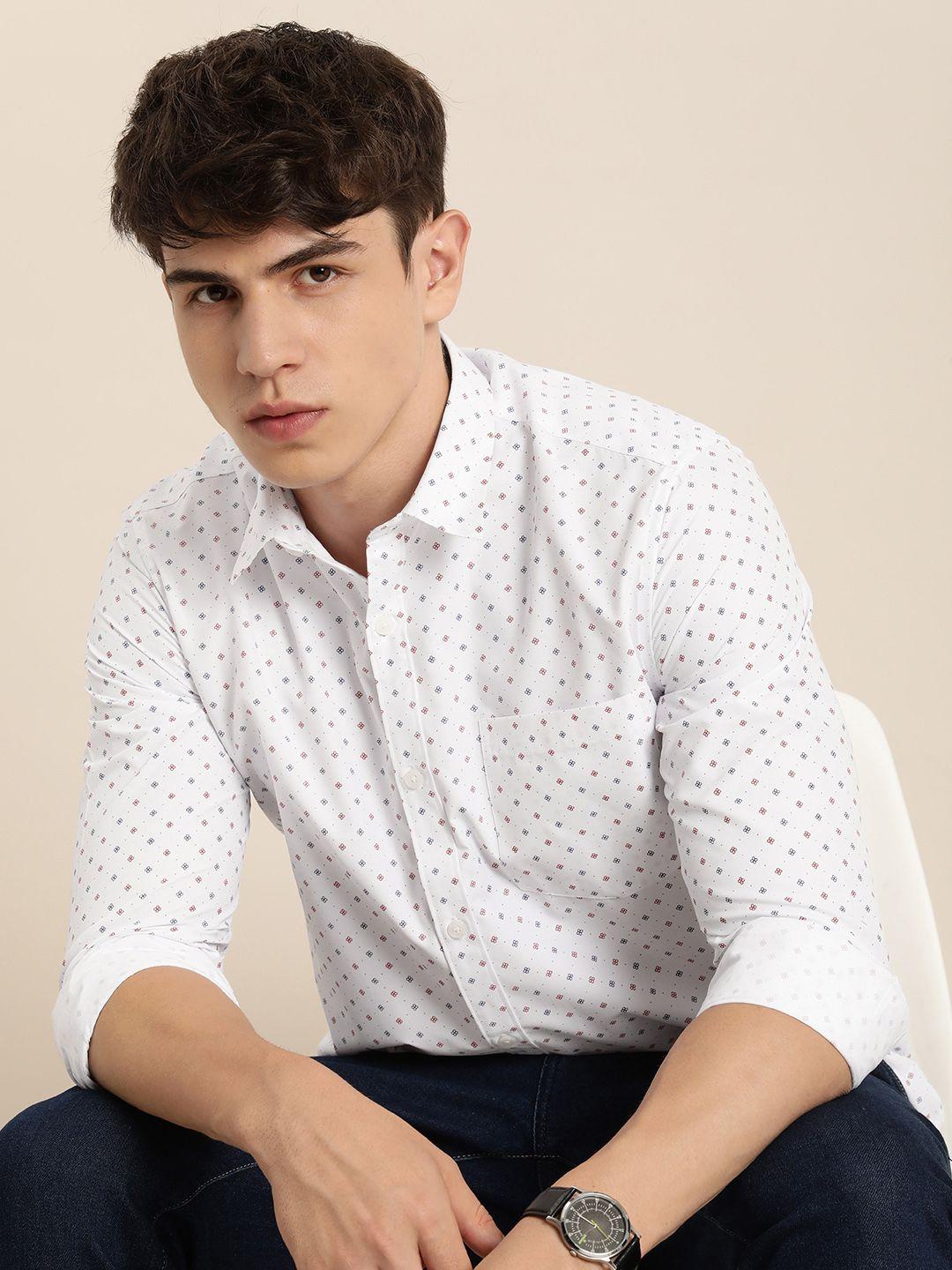 encore by invictus floral printed casual shirt