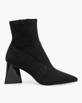 enlist ankle-length booties